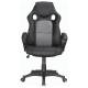 Игровое кресло  "Rider Plus EX-544" КОМФОРТ, экокожа, черное/серое, 531582. Фото товара с разных ракурсов.
