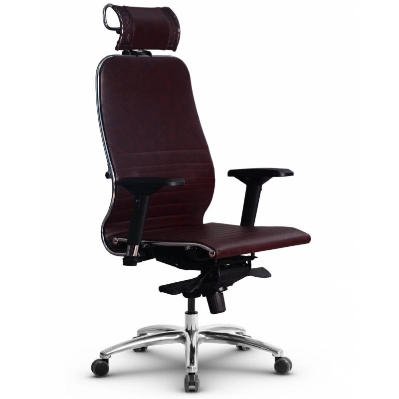 Кресло Samurai K-3.04 бордовая кожа главное фото