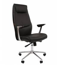 Кресло руководителя Chairman VISTA черная экокожа