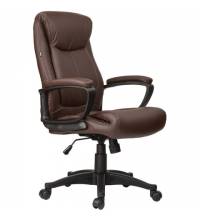 Кресло руководителя Enter EX-511, экокожа, коричневое