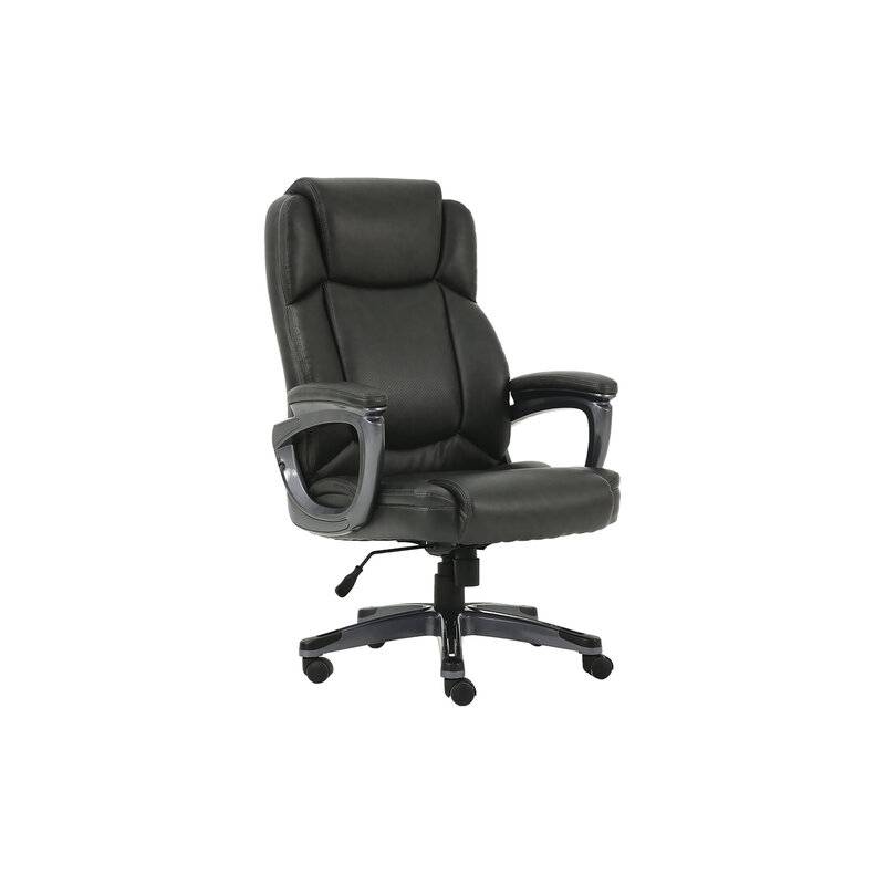 Кресло руководителя PREMIUM Favorite EX-577, пружинный блок, рециклированная кожа, серое главное фото