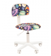 Кресло chairman 101 (НЛО, белый пластик)