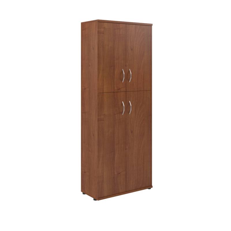 Шкаф с глухими малыми и средними дверьми СТ-1.8 Орех Французcкий 770*365*1975  главное фото