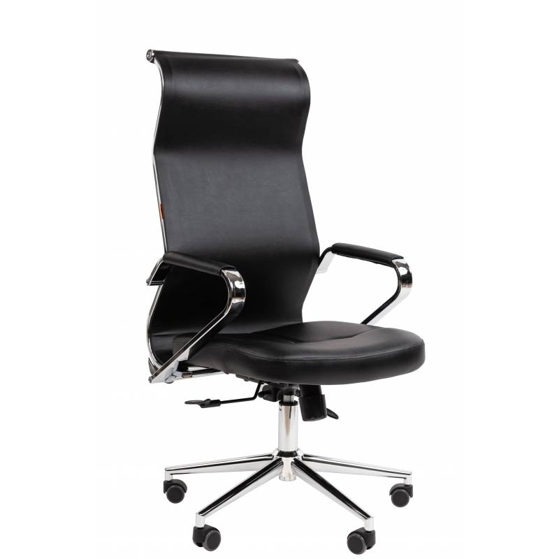 Кресло руководителя Chairman 702 Россия экопремиум чёрный главное фото