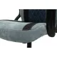 Кресло игровое геймерское Бюрократ VIKING 6 KNIGHT BL FABRIC синий крестовина металл. Фото товара с разных ракурсов.