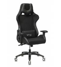 Кресло игровое Бюрократ VIKING 4 AERO BLACK EDITION черный искусст.кожа/ткань