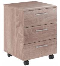 Тумба мобильная WMC-3D  Дуб Сонома 465х450х628