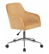 Кресло Бюрократ CH-380SL янтарный Italia 9 крестовина металл хром