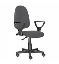 Кресло  "Prestige Ergo MG-311", регулируемая эргономичная спинка, ткань, серое, 531874