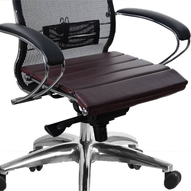 Коврик-чехол для сиденья СSm-25  (25 мм.) бордовая кожа главное фото