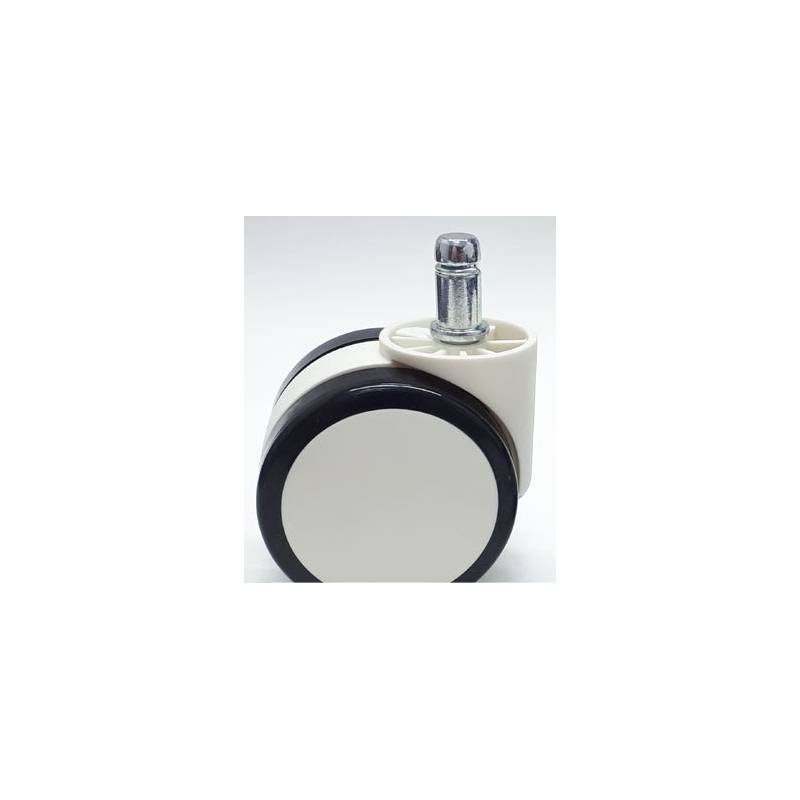 Ролик белый_черный обод главное фото