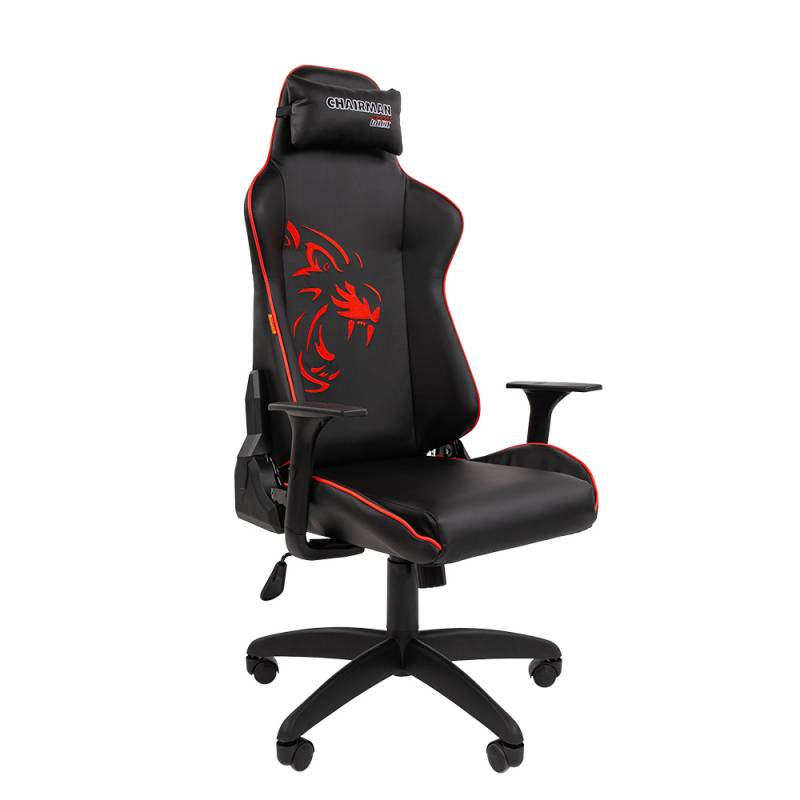 Игровое кресло game 40 черно-красное главное фото