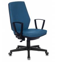 Кресло Бюрократ CH-545 синий 38-415 крестовина пластик