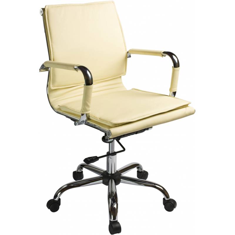 Кресло бюрократ CH-993 Low (Слоновая кость) главное фото