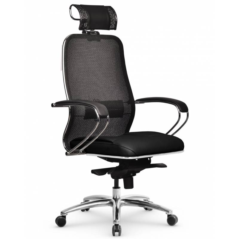 Кресло Samurai SL-2.04 PLUS (черная кожа) главное фото