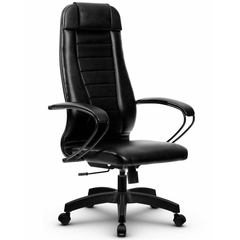 Эргономичное кресло руководителя Метта комплект 30 черное главное фото