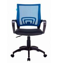 Кресло Бюрократ CH-695NLT синий TW-05 сиденье черный TW-11 сетка/ткань крестовина пластик