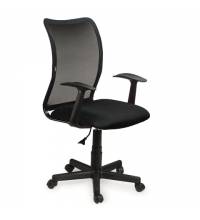 Кресло  "Spring MG-307", с подлокотниками, черное TW, 531406